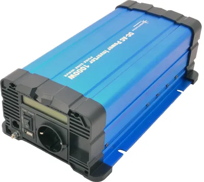 Produktbild von Spannungswandler 12V 230V FS Display Reiner Sinus Wechselrichter: 1000 W