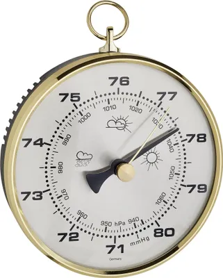 Produktbild von TFA 29.4003 Analoges Barometer mit Messingring klassisch  Germany
