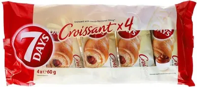 Produktbild von 7Days Croissant mit Kakaocreme Füllung 240g