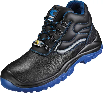 Produktbild von Craftland S3 *ANKLAM* SCHNÜRSTIEFEL Arbeitsschuhe in Übergrößen Schwarz 33181 große Unisexschuhe, Größe:38