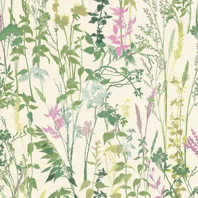 Produktbild von Vliestapete 10258-05 Tapete Blumen Floral 0.53 x 10.05 m Erismann Casual Chic Grün