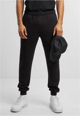 Zdjęcie produktu dla Spodnie dresowe Urban Classics Scuba Basic, kolor czarny, rozmiar L