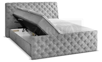 Produktbild von Chesterfield Hotel Doppel Bett Schlafzimmer Polster Luxus Betten 180x200cm