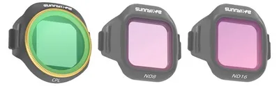 Zdjęcie produktu dla Zestaw 3 Filtrów Sunnylife Cpl + Nd8 + Nd16 Do Mini 5 Pro