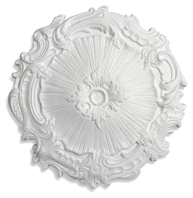 Produktbild von Decosa Rosette Eleonora, weiß, Ø 41 cm - 1 Stück