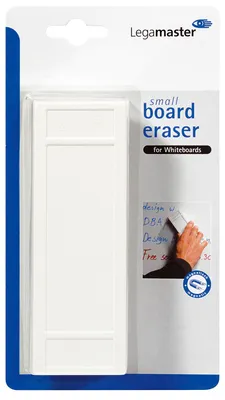 Produktbild von Legamaster Whiteboardlöscher klein weiß 1St Blister, Kunststoff, 143 mm, 48 mm, 143 mm, 31 mm, 88,4 g