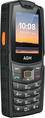 Obrázek produktu pro AGM M6, Na výšku, Dual SIM, 6,1 cm (2.4"), 0,3 MP, 2500 mAh, Černá