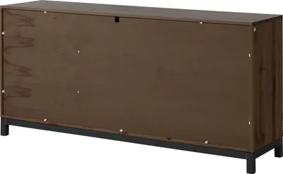Produktbild von MASSIVMOEBEL24 Sideboard Kernbuche 175x45x85 tabacco braun geölt VILLANDERS #208