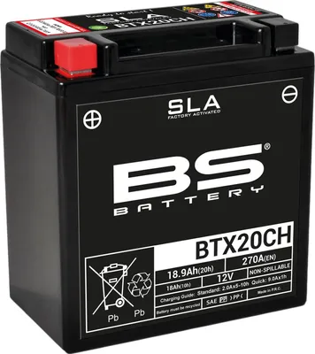 Produktbild von BS BATTERY SLA Wartungsfreie Batterie Werkseitig aktiviert - BTX20CH