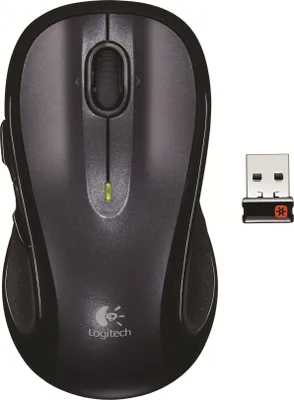 Produktbild von Logitech M510 - Maus - Für Rechtshänder - Laser - 5 Tasten - kabellos - 2.4 GHz - kabelloser Empfänger (USB)