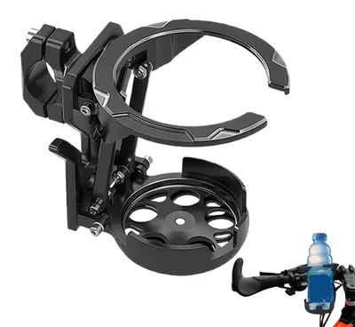 Imagen del producto de Soporte ajustable para botellas de bicicleta con abrazadera giratoria