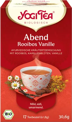 Zdjęcie produktu dla Evening Rooibos Vanilla - 17 torebek 30,6g