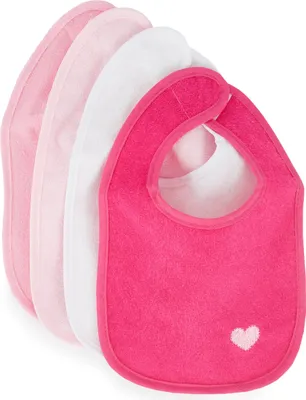 Produktbild von Bieco Baby Lätzchen 4er Pack abwaschbar | Baby Lätzchen Wasserdicht | Schlabberlatz Baby | Halstuch Baby Spucktuch | Sabberlätzchen Baby | Malschürze Kinder für Jungen & Mädchen | Lätzchen Baby