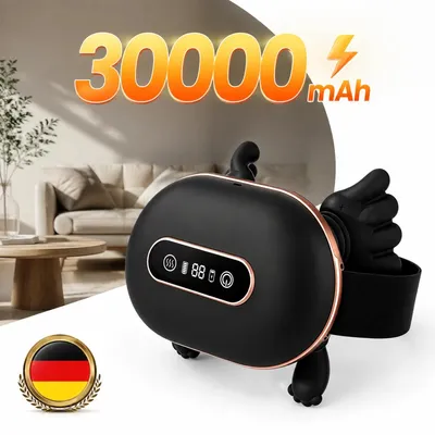 Productafbeelding van 4D Shiatsu nekmassageapparaat, draadloos, met warmtefunctie en acupressuur – voor nek en schouders