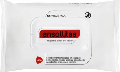 Zdjęcie produktu dla Chusteczki ANSOLLITAS 50 sztuk