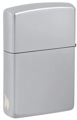 Produktbild von ZIPPO - Zippo Flammenmotiv - Chrome High Polished Poliert Silber Sturmfeuerzeug nachfüllbar Benzin 60006285
