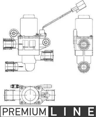 Produktbild von Kühlmittelregelventil MAHLE AVS 2 000P