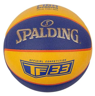 Produktbild von Spalding - "TF-33 Official" Basketball PP7118 (6) (Blau/Gelb)