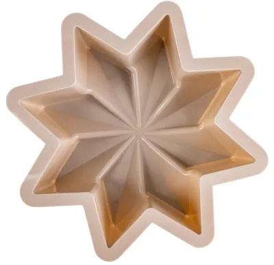 Produktbild von Silikon Backform Sternform Ø 22 cm, Dr. Oetker, Platinsilikon