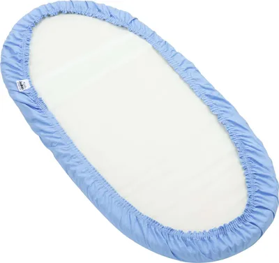 Produktbild von Blue Spannbettlaken mit Gummiband 80x40cm