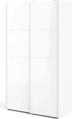 Produktbild von 2-türiger Kleiderschrank - Weißes Schlafzimmer 61,7x220h cm