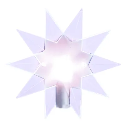 Immagine prodotto di La cima dell'albero "Top Star Clear", illuminata