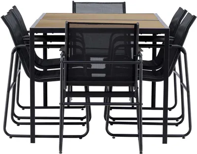 Produktbild von Venture Design Essgruppe Lampedusa Schwarz