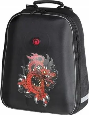 Produktbild von Herlitz Schulrucksack mit mehreren Fächern, Schwarz, 14 l