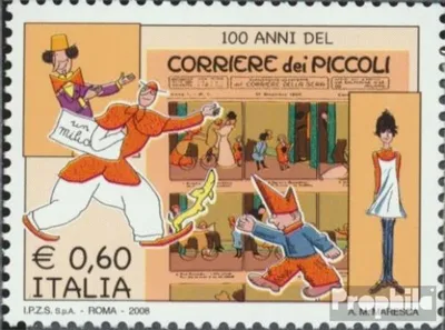 Produktbild von Briefmarken Italien 2008 Mi 3279 (kompl.Ausg.) postfrisch Kinderzeitschrift