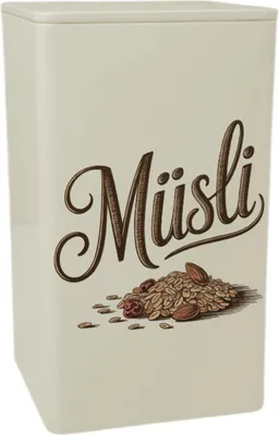 Produktbild von Müsli Vintage VorratsDose 900ml