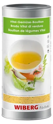 Zdjęcie produktu dla Wiberg Vital bulion warzywny wysokiej jakości czysto warzywny 1200g