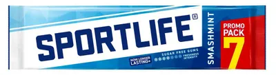 Produktbild von Sportlife Kauwgom Smashmint 119g – Intensiver Minzgeschmack, langanhaltende Frische