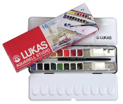 Produktbild von Lukas Aquarellkasten 16er 21404166006