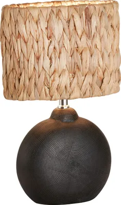 Productafbeelding van Tafellamp Hyazinthe rotan 23cm
