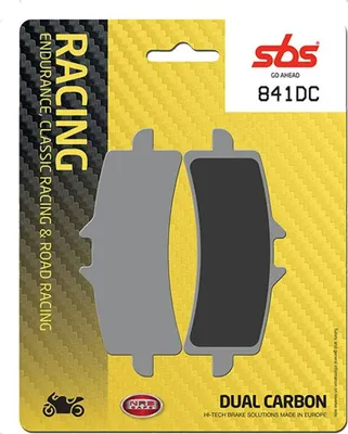 Produktbild von Sbs Race 841dc 841dc Carbon Organische Bremsbeläge Silber  Silber One Size