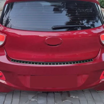 Image de Protection Seuil de Pare-chocs Arriére Pour Hyundai i10 2016-2019 CF