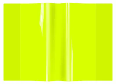 Immagine prodotto di Copertina per quaderno A5 in PVC giallo neon (10 pezzi) - Biurfol