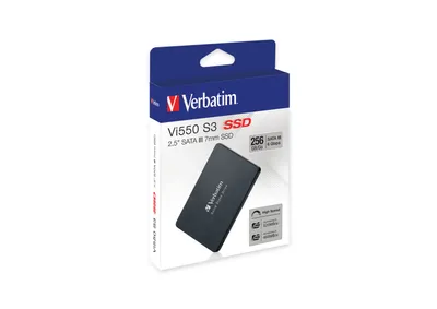 Imagen del producto de Verbatim Vi550 S3, SSD de 2,5 pulgadas, 256 GB, interfaz SATA III. 49351