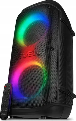 Produktbild von Tragbarer Drahtloser Bluetooth-Lautsprecher Partytech Big Tower Kraftvoller Bass