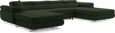 Produktbild von Ecksofa RIGATTO III PRO mit Schlaffunktion - Eckcouch mit Bettkasten - POSO 014