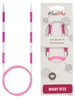 Produktbild von Rundstricknadeln 4,5mm 100cm Knitpro Smartstix | Stricknadeln, Strickzubehör