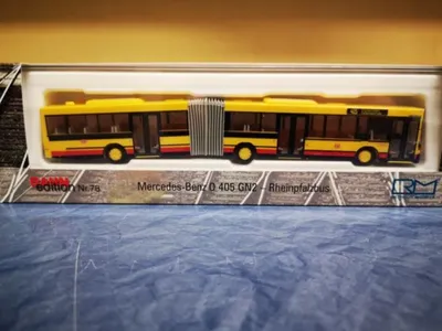 Produktbild von Rietze Gelenkbus Mercedes O 405GN2 DB - Rheinpfalzbus 73417