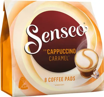 Produktbild von Senseo Cappuccino Caramel | 8 Kaffeepads