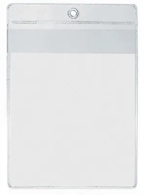 Produktbild von VELOFLEX Sichttasche - DIN A6 - PP - glasklar - 100 Stück