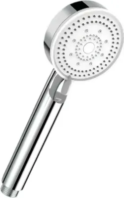 Produktbild von Duschkopf, Hochdruck-Handbrause für Badezimmer, 5 Hochdruck-Sprühmodi, wassersparend, einfache Installation, Silber