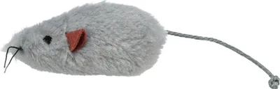 Image de Giocattolo per gatti topo di peluche 9 cm assortito