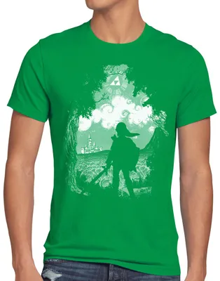 Produktbild von style3 Schloß Herren T-Shirt legend of link