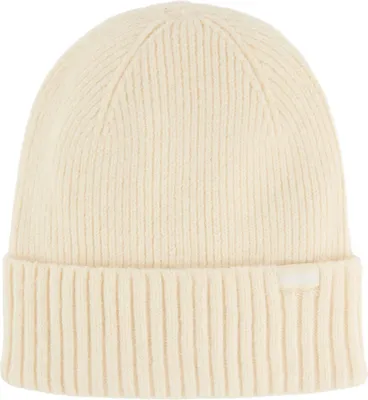 Imagen del producto de Gorro "Basic" para mujer, tejido acanalado, modelo RG12115 (talla única), color amarillo vainilla claro