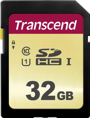Produktbild von Transcend SDHC 500S         32GB Class 10 UHS-I U1 V30
