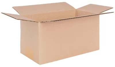 Faltkartons 240x130x130 mm, 1-wellig, braun, 100 Stück